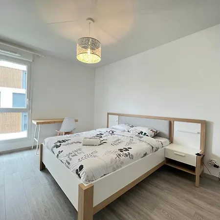 Apartman Le Cartoucherie - 4p - Parking - Tram & Zenith Toulouse